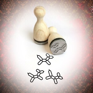 Ministempel Luftballonhund Luftballon Tiere