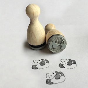 Panda Panda bear E1 tampon encreur