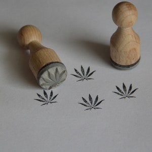 Hanfblatt MiniStempel Stempel