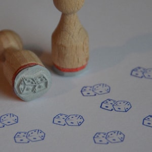 Würfel MiniStempel Stempel