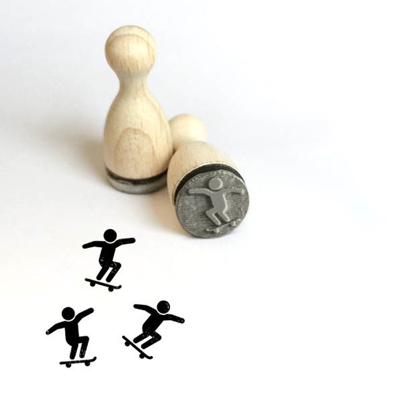 Mini Stamp Skateboard image 1