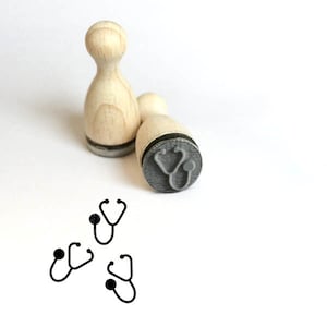 Stethoskop Mini Stempel Mini-Stempel