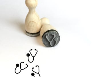 Stethoskop Mini Stempel Mini-Stempel