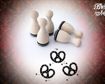 Pretzel Mini Stamp Mini Stamp