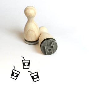 Mini pieczęć pieczęć serca