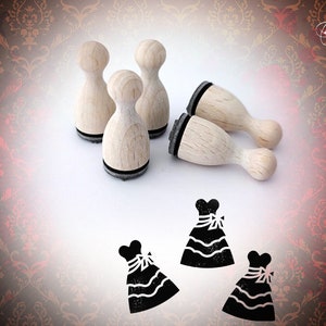 Abito da sposa mini timbro mini timbro