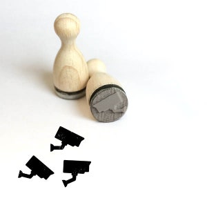 Ministempel Überwachungskamera Kamera Stempel