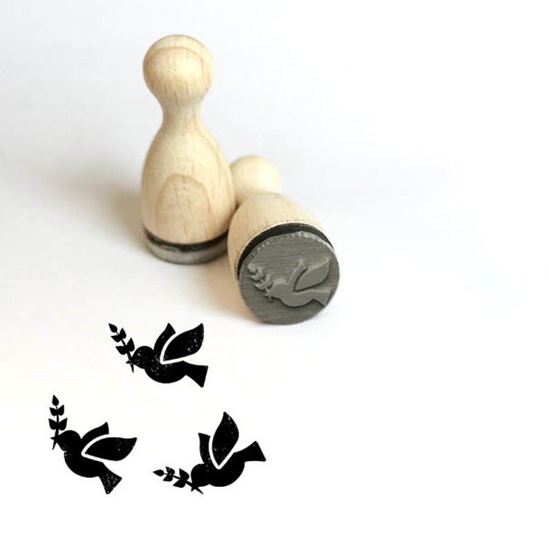 Mini Stamp Peace Dove image 1