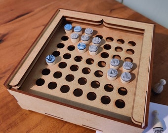 Stamp box, storage for mini stamps 12mm