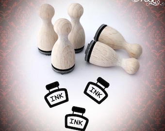 Ministempel Füller Tintenfass  Stempel