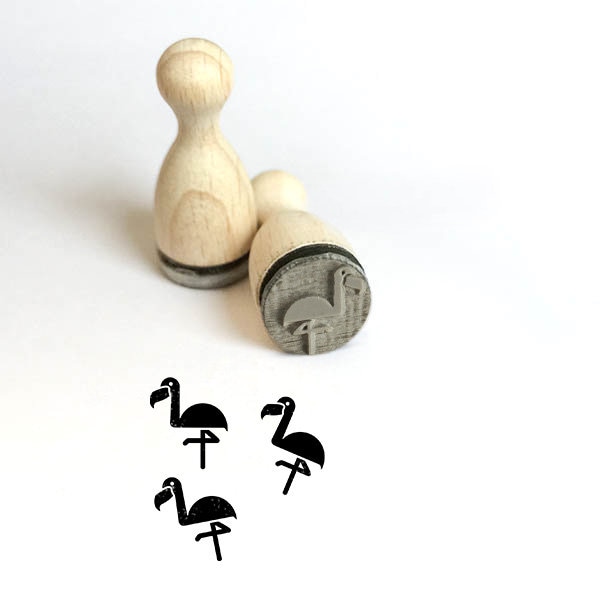 Ministempel Flamingo Stempel