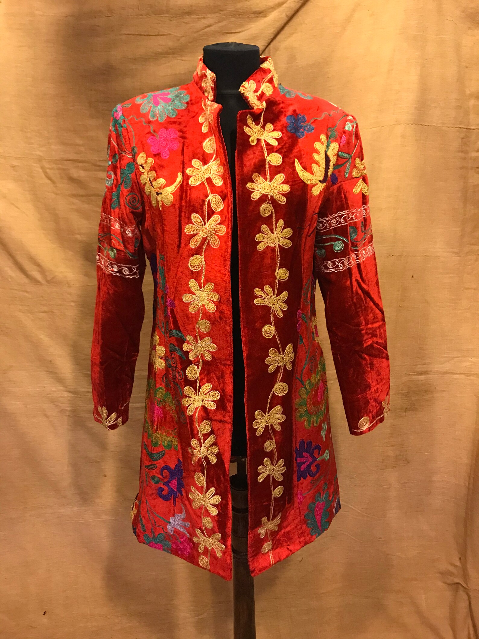 Uzbek suzani jacket clothes ethnic tribal jacket clothes | Etsy