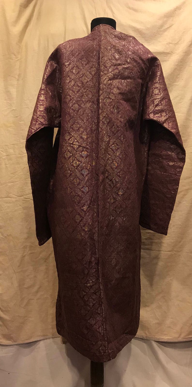 Vintage ethnic uzbek kaftan coat robe clothes sarma khundel | Etsy