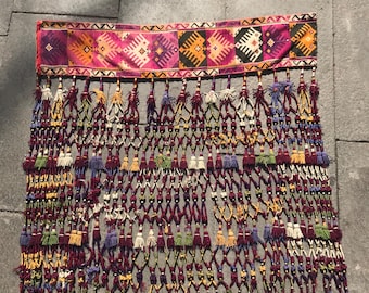 Vintage Uzbek Hanging Tassel, Ethnic Tribal Ornament
