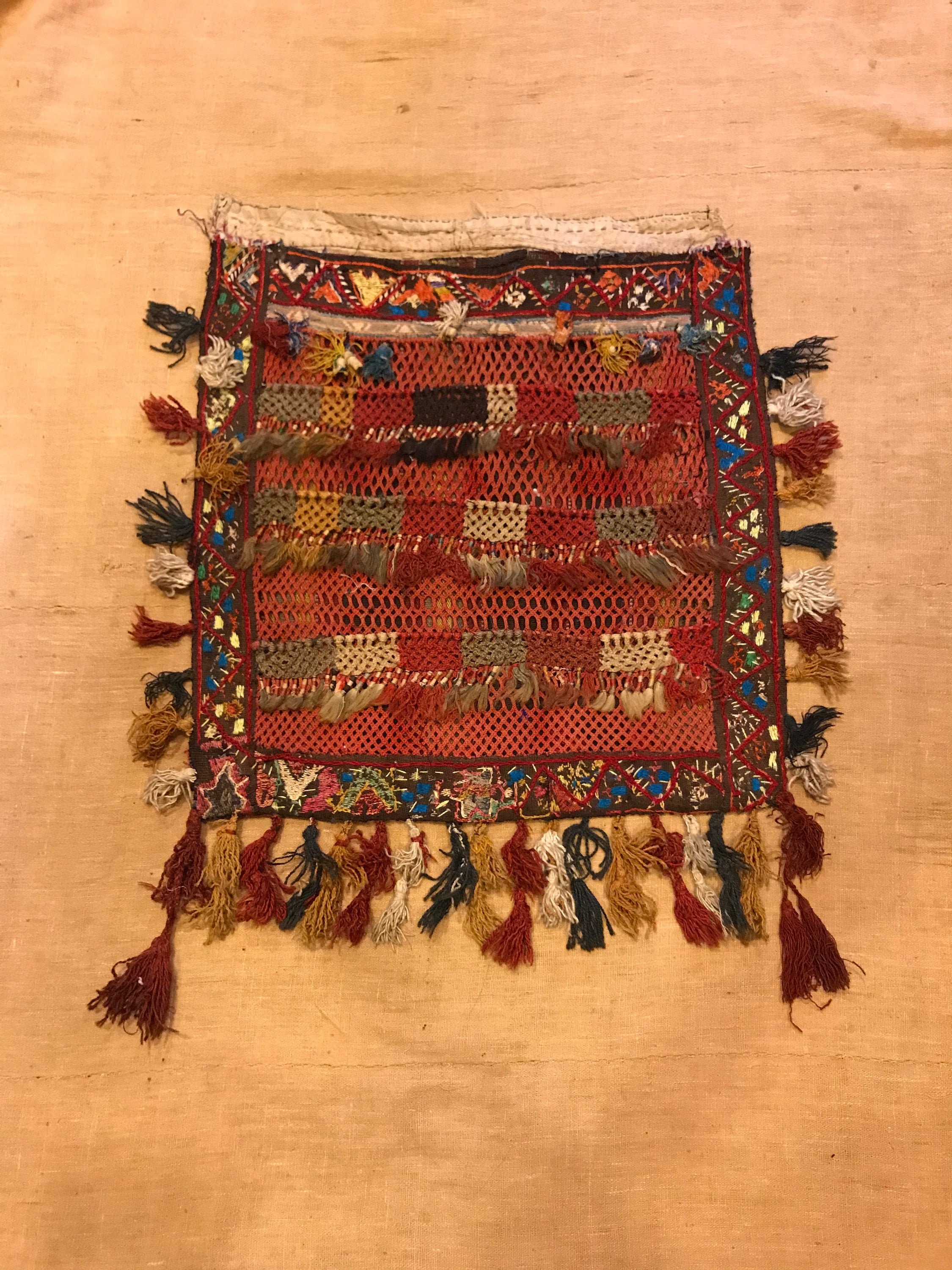 Vintage bundle bag handmade wool bag uzbek bag ethnic Etsy