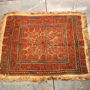 Kuchi handmade tablecloth, Embroidered textiles, home decorations ornaments textiles, ethnic tribal embroidery bohostyle