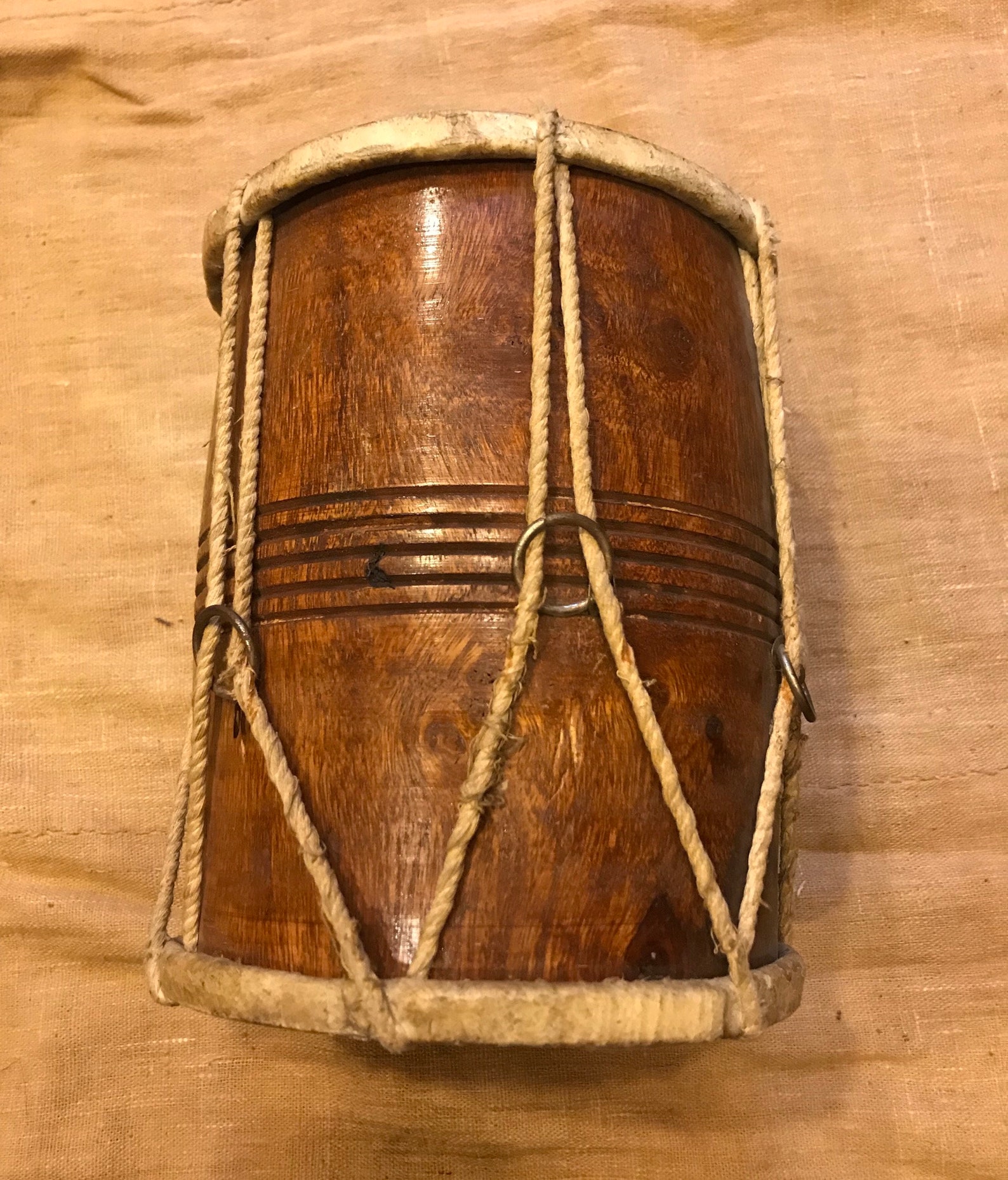 Vintage handmade tomtom instrument decorative home Etsy