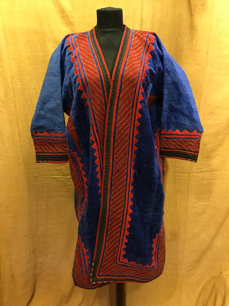 Turkmen handmade caftan turkoman robe clothes costume | Etsy