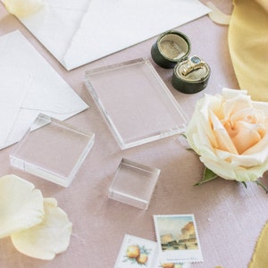 PROFESSIONAL Wedding Flat Lay Kit Acrylic Styling Blocks Flat Lay Styling Blocks Wedding Photography Styling Kit image 1