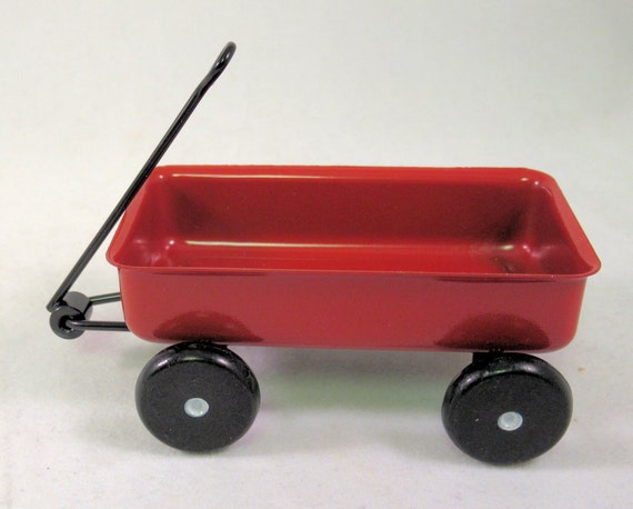 metal little red wagon
