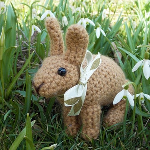 Crochet Bunny Pattern (PDF)