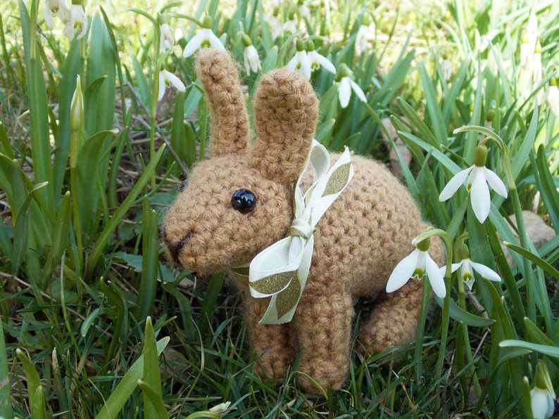 Crochet Bunny Pattern PDF image 1