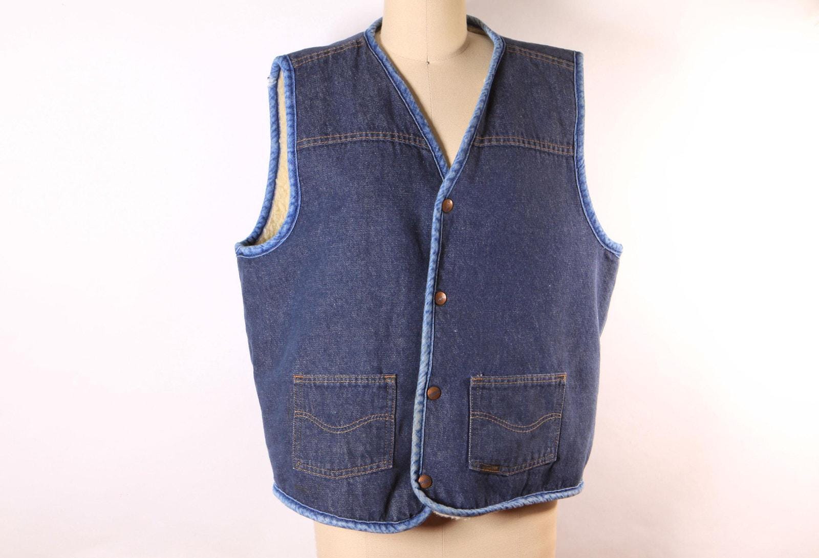 Denim Roebucks Vest - Etsy