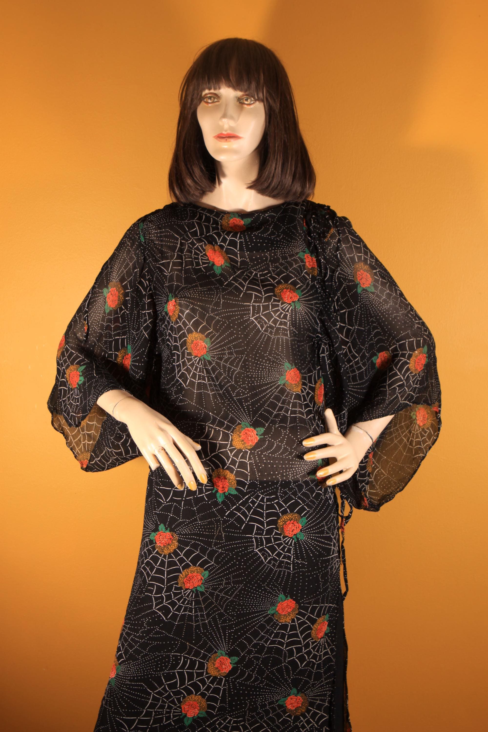 Sheer Spiderweb Dress - Etsy