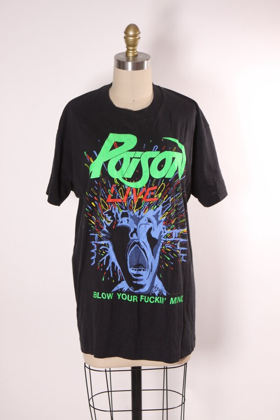 POISON】ロックTシャツ メンズ バンドTシャツ メンズ POISON