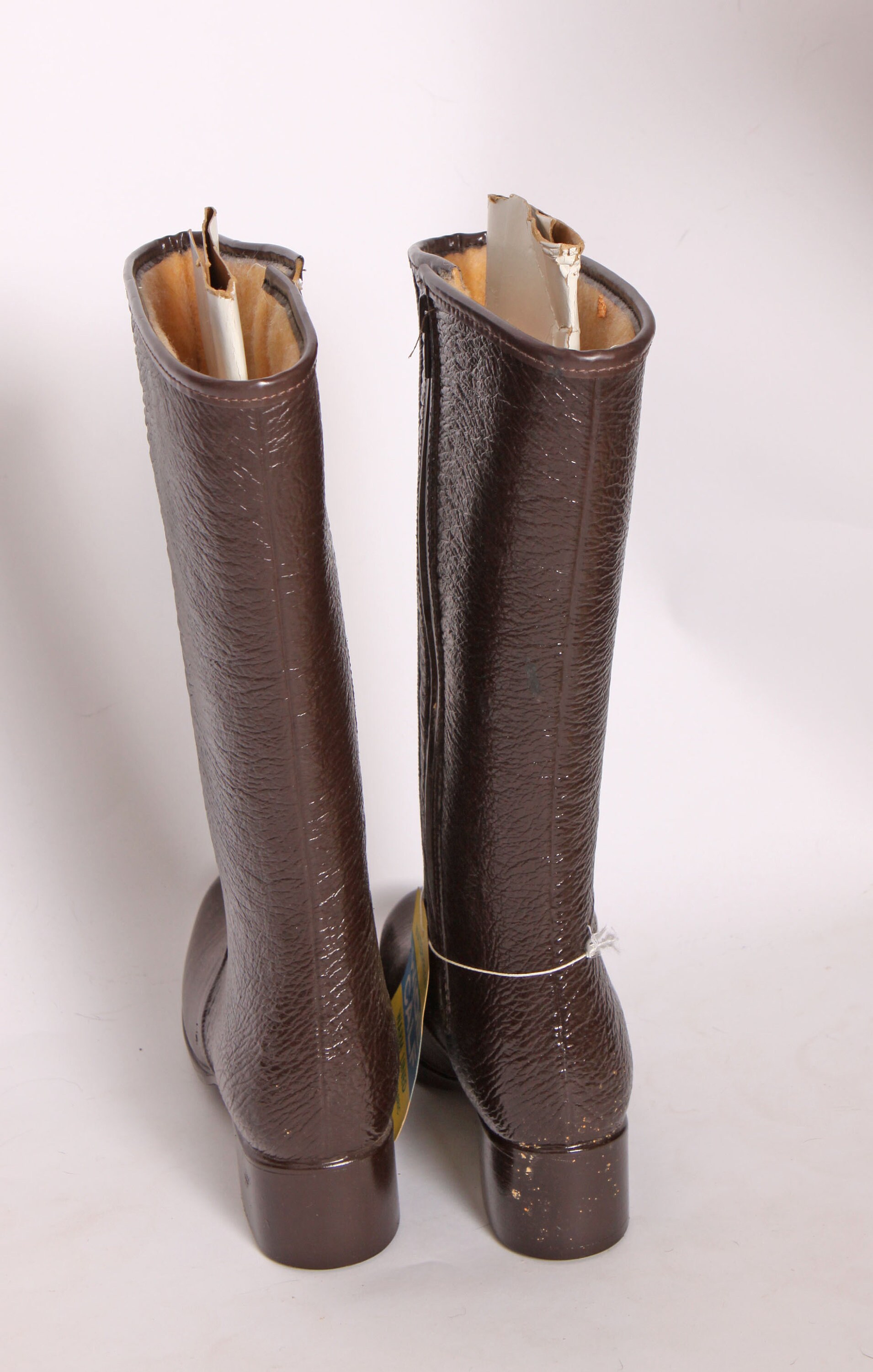 wide calf chocolate brown boots