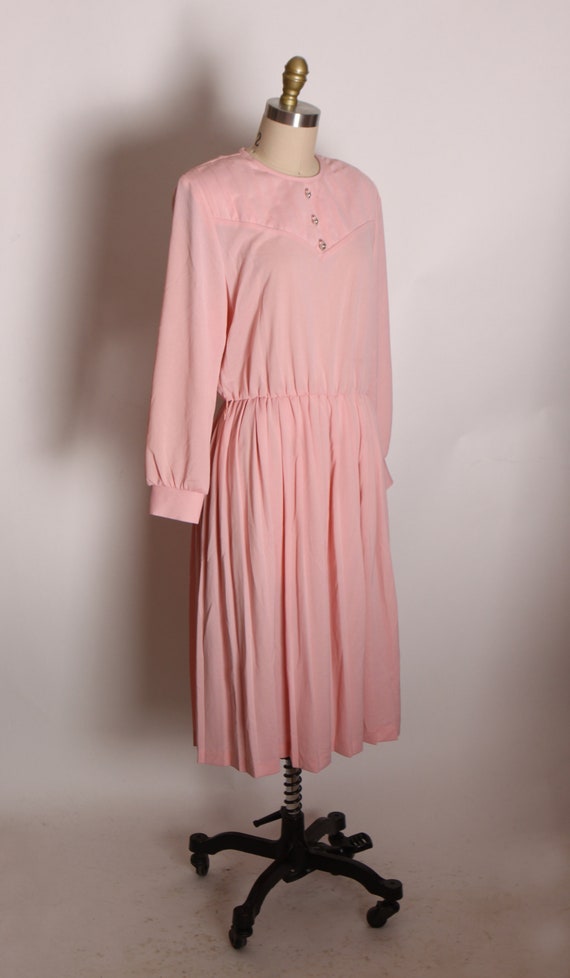 deadstock-1970s-1980s-pink-clear-button-long-sleeve-d-gem