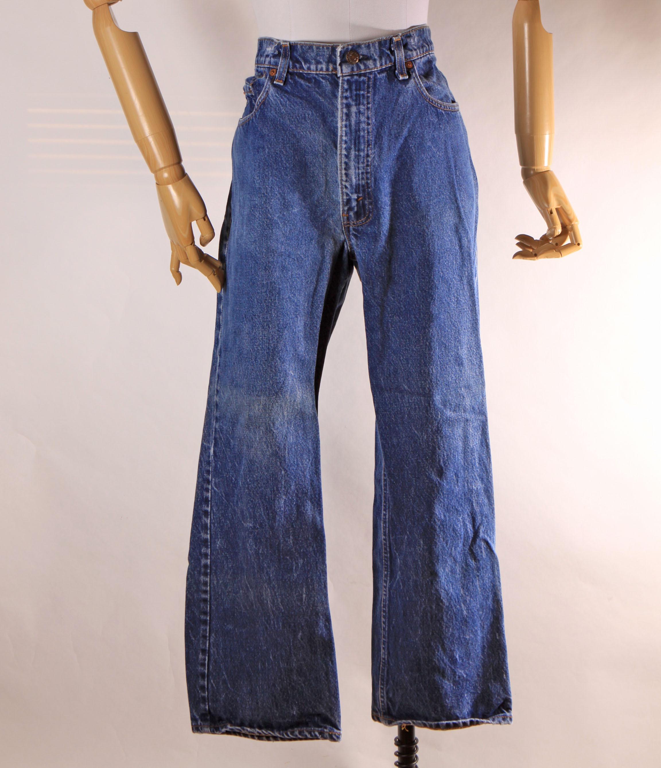 1980s Blue Denim 517 Mens Red Tab Jeans by Levi's - 36x29 - Etsy