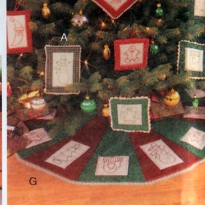 Christmas Decorating With Stitchery Butterick 3615 Vintage Uncut Sewing Pattern 2002