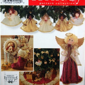 Christmas Accessories Simplicity Holiday 7938 Vintage Uncut Sewing Pattern 1997