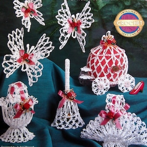 Victorian Memories I By Jo Ann Maxwell Vintage Thread Crochet Pattern Leaflet 1991