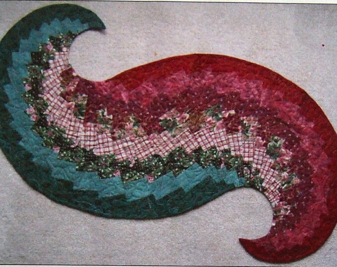 Spicy Spiral Table Runner by School House Quilts Quilted Table Etsy