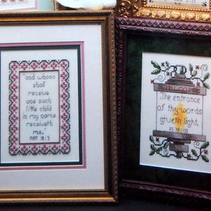 Little Blessings By Margaret Kraus Coleman And Cross My Heart, Inc. Vintage Cross Stitch Pattern Booklet 1992