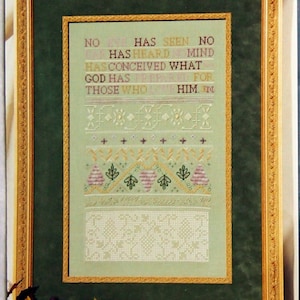 Millenium Thoughts (Inklusive Charms) By Liz Navickas Designs Vintage Kreuzstich und Embroidery Pattern Leaflet 1999