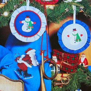 Weihnachtliche Applikation zum Aufbügeln aus der Kollektion 1991