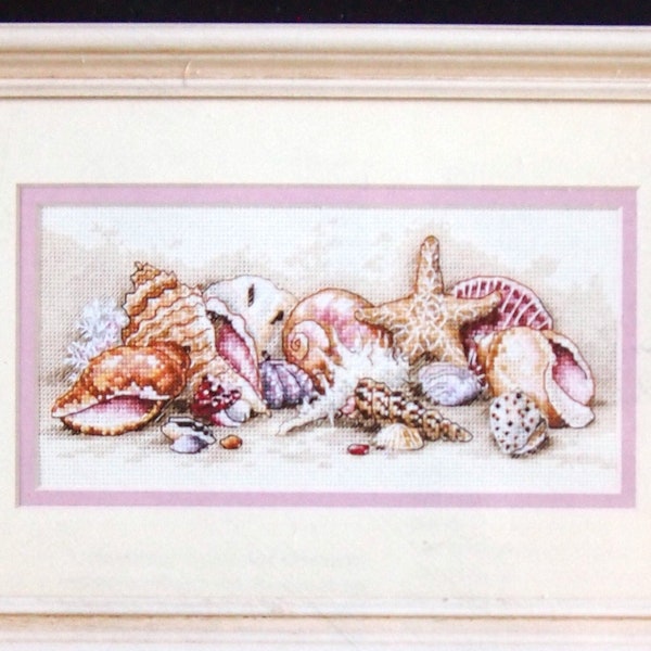 Seashell Treasures - The Gold Collection Petites By Todd Trainer And Dimensions Counted Cross Stitch Kit 2006