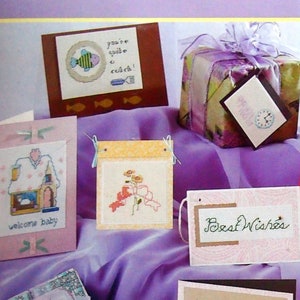 Cartes créatives 32 Dessins Par Trice Boerens Livret de motifs de point de croix 2004
