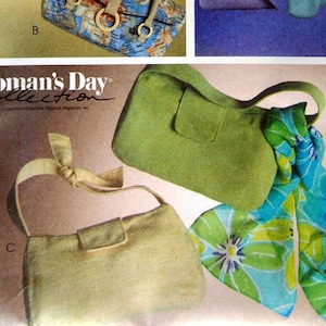 Handbags McCall&#39;s Fashion Accessories M4852 Uncut Sewing Pattern 2006