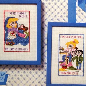 One Stitch At A Time - 4 Designs von McCall's Vintage Counted Cross Stitch Pattern Leaflet 1993