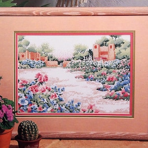 Path Of Faith By Betty Blevin And Color Charts Vintage Cross Stitch Pattern Leaflet 1992