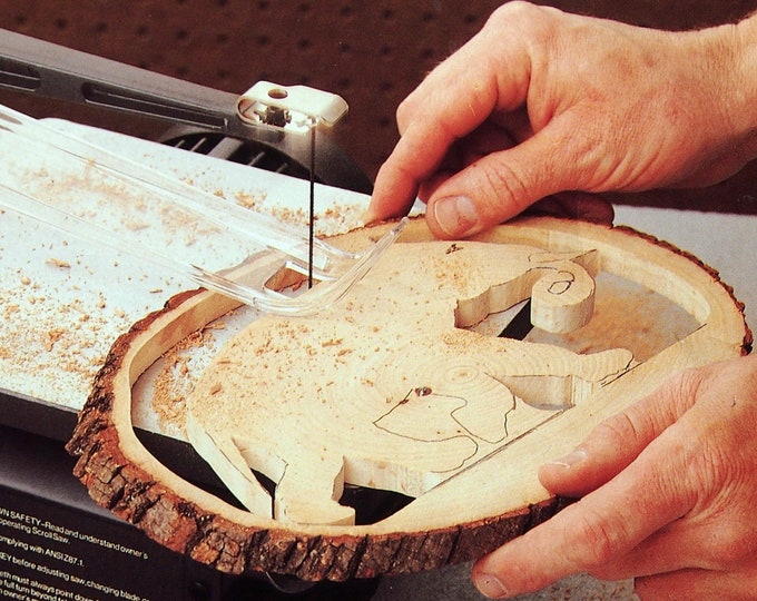 Scroll Saw Handbook With Patterns by Patrick Spielman Vintage Etsy