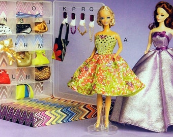 11-1/2-Inch Fashion Doll Clothes, Accessories, Clothing Box And Accessory Box McCall's Crafts MP485 / M6903 Uncut Sewing Pattern 2014