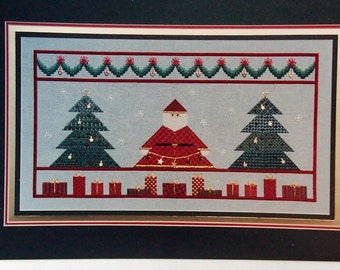 Présence du père Noël par Lynne Tomlinson Broché vintage Broché, Broché, Broderie, Motifs 1996