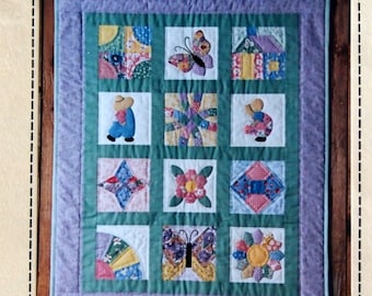 Grandma's Sampler By Roxy Burgard And Calico Hills Farm Vintage Kleine Quilt Muster Broschüre 1998