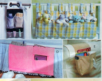 Caddies And Organizers Essentials McCall's Home Decorating M4406 Vintage Uncut Sewing Pattern 2004