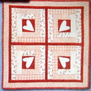 February - Table Topper Of The Month By Cotton Way Quilt Pattern Packet 2005
